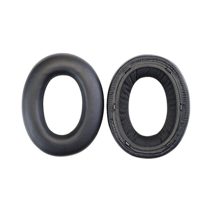 Zamjenski jastučići za uši za Bowers & Wilkins PX7, Memorijska pjena + PU Koža, Crne, 1 Par