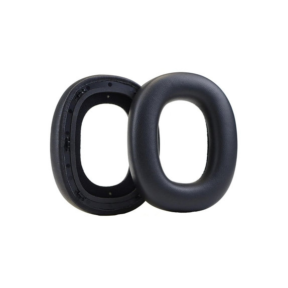 Zamjenski jastučići za uši za Bowers & Wilkins PX8, PX7S2, Memorijska pjena + PU Koža, Crne, 1 Par