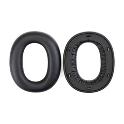 Zamjenski jastučići za uši za Edifier W860NB Pro, WH950NB, Memorijska pjena + PU Koža, Crne, 1 Par