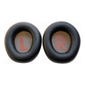 Zamjenski jastučići za uši za JBL Quantum Q600, Memorijska pjena + PU Koža, Crne, 1 Par