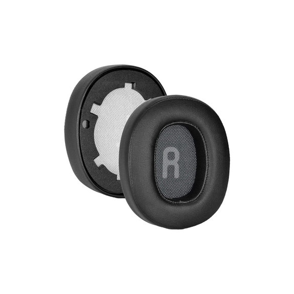 Zamjenski jastučići za uši za JBL Tune 700BT, T750BT, Memorijska pjena + PU Koža, Crne, 1 Par