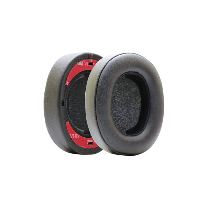 Zamjenski jastučići za uši za JBL Synchros E55BT, Memorijska pjena + PU Koža, Crne, 1 Par