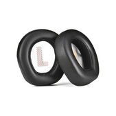 Zamjenski jastučići za uši za JBL Quantum Q200, Q300, Memorijska pjena + PU Koža, Crne, 1 Par