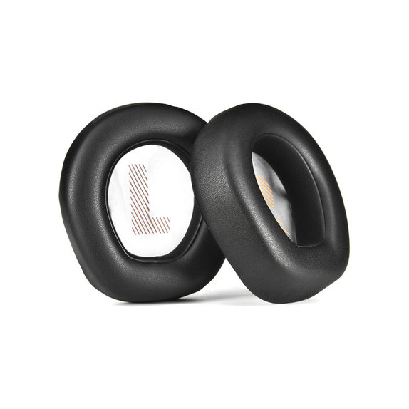 Zamjenski jastučići za uši za JBL Quantum Q200, Q300, Memorijska pjena + PU Koža, Crne, 1 Par