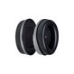 Zamjenski jastučići za uši za Kingston HyperX Cloud Orbit S, Memorijska pjena + PU Koža, Crne, 1 Par