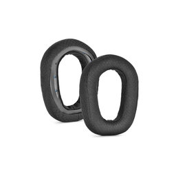 Zamjenski jastučići za uši za Logitech G435, Pjena + Tekstil, Crne, 1 Par