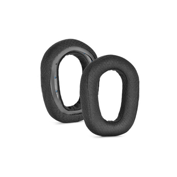 Zamjenski jastučići za uši za Logitech G435, Pjena + Tekstil, Crne, 1 Par
