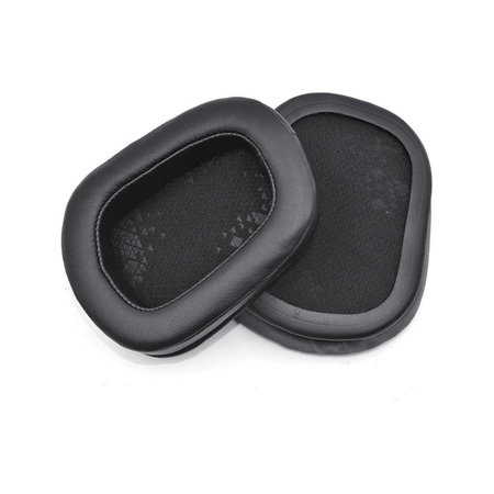 Zamjenski jastučići za uši za Logitech G633 Artemis, G933 Artemis, Memorijska pjena + PU Koža, Crne, 1 Par