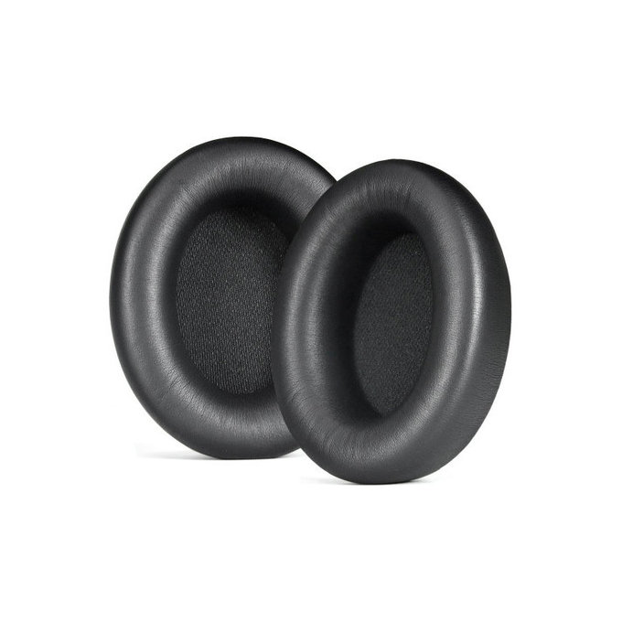 Zamjenski jastučići za uši za Beats Studio Pro, Memorijska pjena + PU Koža, Crne, 1 Par
