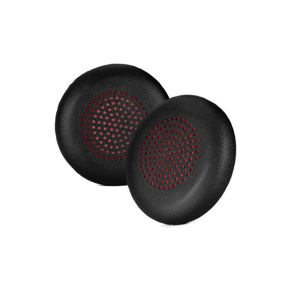 Zamjenski jastučići za uši za Plantronics Voyager Focus UC, PU Koža, Crne, 1 Par