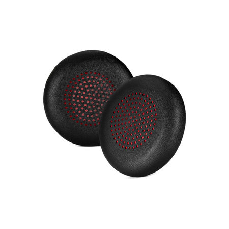 Zamjenski jastučići za uši za Plantronics Voyager Focus UC, PU Koža, Crne, 1 Par