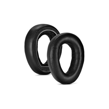 Zamjenski jastučići za uši za Sennheiser PXC550, PX550, Memorijska pjena + Koža, Crne, 1 Par