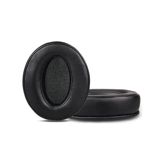 Zamjenski jastučići za uši za Sennheiser HD4.50, HD450, Memorijska pjena + Koža, Crne, 1 Par