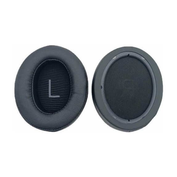 Zamjenski jastučići za uši za Sennheiser Momentum 3.0, Memorijska pjena + Koža, Crne, 1 Par