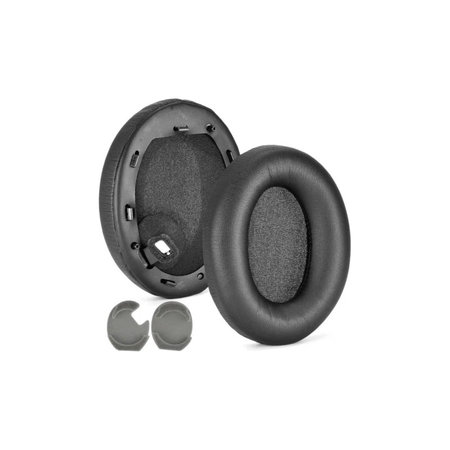 Zamjenski jastučići za uši za Sony WH-1000XM4, Memorijska pjena + Koža, Crne, 1 Par