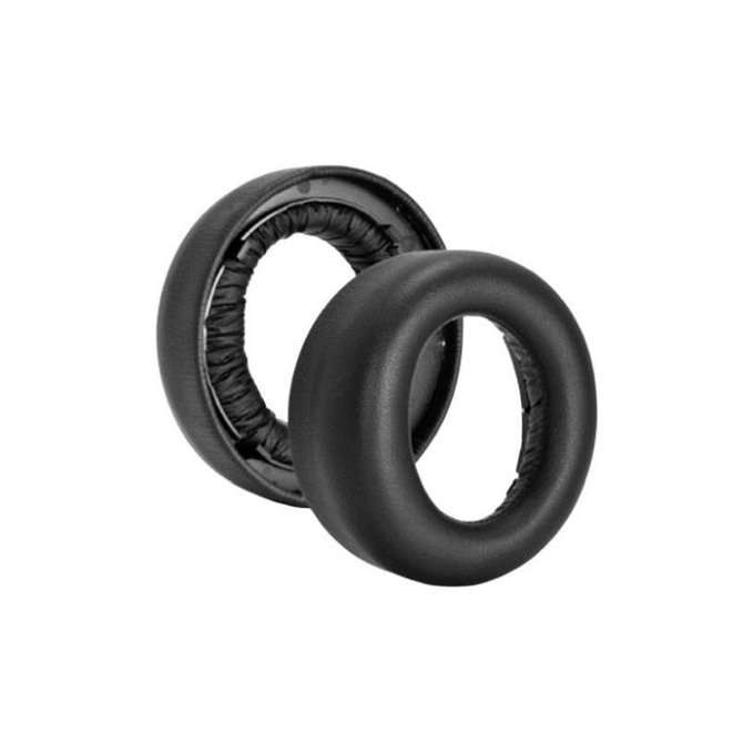 Zamjenski jastučići za uši za Sony Playstation 5 Pulse Elite, Pjena + Koža, Crne, 1 Par