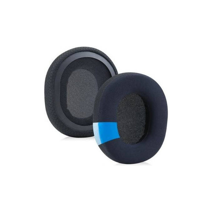 Zamjenski jastučići za uši za Steelseries Arctics 1, 3, 5, 7, 9 Pro, Memorijska pjena + Tekstil, Crne, Hladni gel, 1 Par