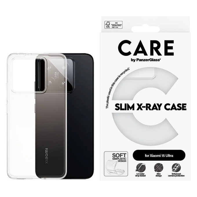 Maska X-Ray za Xiaomi 15 Ultra, Prozirna, PanzerGlass