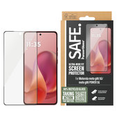 Kaljeno staklo UWF za Motorola Moto G86 Power, Crna, SAFE by PanzerGlass
