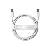 Kabel USB-C, 240 W, Racing, 2 m, Srebrno-bijela, PanzerGlass