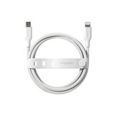 Kabel USB-C/Lightning, 60 W, Racing, 1, 2 m, Srebrno-bijela, empower