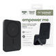 Bežična PowerBank 5000 mAh s rotirajućim postoljem, 20 W, kompatibilna s MagSafe, Qi2/USB-C, Space Black, empower