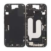 Apple iPhone 16 - Srednji Okvir + Tipke za Uključivanje, Glasnoću i Kameru (Black)