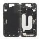 Apple iPhone 16 - Srednji Okvir + Tipke za Uključivanje, Glasnoću i Kameru (Black)