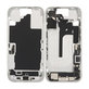 Apple iPhone 16 - Srednji Okvir + Tipke za Uključivanje, Glasnoću i Kameru (White)