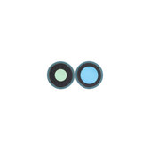 Apple iPhone 16, 16 Plus - Staklo zadnje kamere s okvirom (Teal) - 2 kom