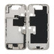 Apple iPhone 16 Pro - Srednji Okvir + Tipke za Uključivanje, Glasnoću i Kameru (White Titanium)