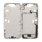 Apple iPhone 16 Pro Max - Srednji Okvir + Tipke za Uključivanje, Glasnoću i Kameru (White Titanium)