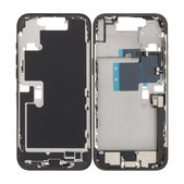 Apple iPhone 16 Pro Max - Srednji Okvir + Tipke za Uključivanje, Glasnoću i Kameru (Black Titanium)