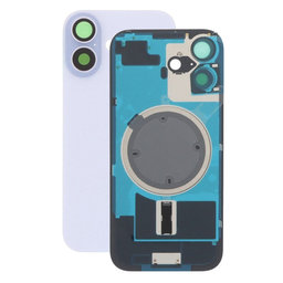 Apple iPhone 17 - Stražnje staklo kućišta + staklo kamere + metalni okvir + magsafe magnet (Lavender)