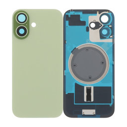 Apple iPhone 17 - Stražnje staklo kućišta + staklo kamere + metalni okvir + magsafe magnet (Sage)