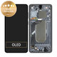 Samsung Galaxy S25 Edge - LCD zaslon + zaslon osjetljiv na dodir + okvir (Titanium Jetblack) - GH82-37224C Genuine Service Pack
