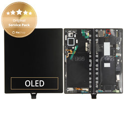 Samsung Galaxy Z Fold 7 F966B - LCD zaslon + zaslon osjetljiv na dodir + okvir (Jetblack) - GH82-37548C Genuine Service Pack
