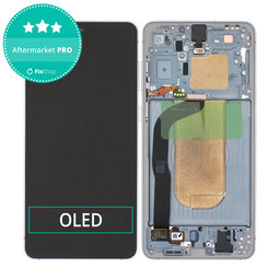 Samsung Galaxy S25 Edge - LCD zaslon + zaslon osjetljiv na dodir + okvir (Titanium Silver) OLED