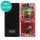 Samsung Galaxy Z Flip 7 F766B - LCD zaslon + zaslon osjetljiv na dodir + okvir (Coralred) OLED
