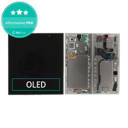 Samsung Galaxy Z Fold 7 F966B - LCD zaslon + zaslon osjetljiv na dodir + okvir (Silver Shadow) OLED