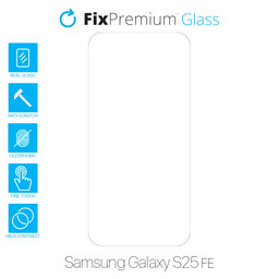 FixPremium Glass - Kaljeno Staklo za Samsung Galaxy S25 FE