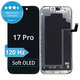 Apple iPhone 17 Pro - LCD zaslon + zaslon osjetljiv na dodir + okvir Soft OLED FixPremium 120Hz