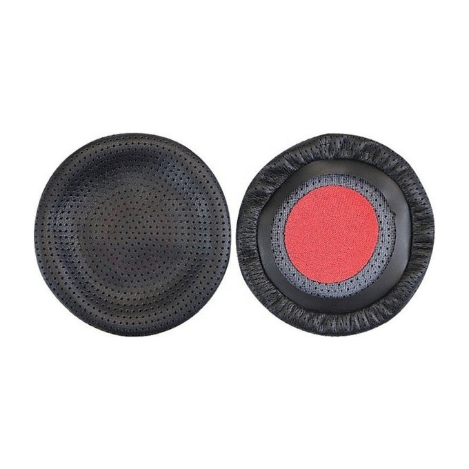 Zamjenski jastučići za uši za Poly Blackwire 3200, Memorijska pjena + PU Koža, Crne, 1 Par