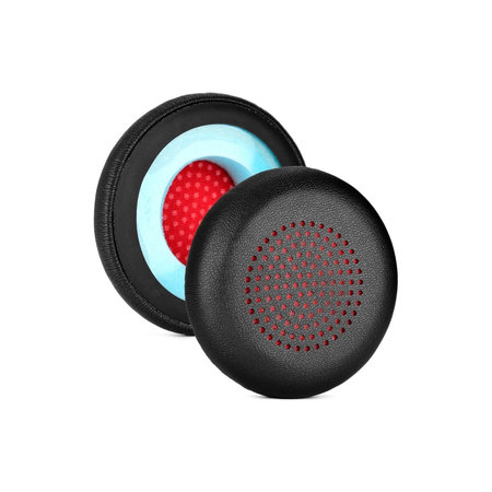 Zamjenski jastučići za uši za Poly Blackwire 5200, Voyager 5200, Memorijska pjena + PU Koža, Crne, 1 Par