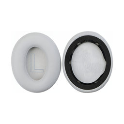 Zamjenski jastučići za uši za Anker Soundcore Life Q20, Memorijska pjena + PU Koža, Sive, 1 Par