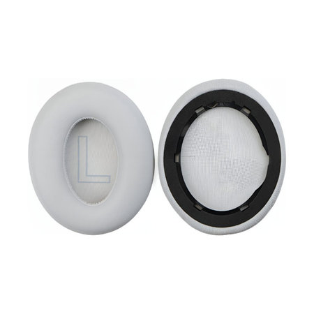 Zamjenski jastučići za uši za Anker Soundcore Life Q20, Memorijska pjena + PU Koža, Sive, 1 Par