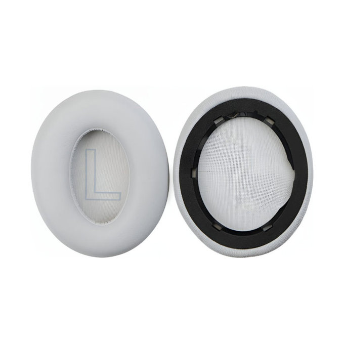 Zamjenski jastučići za uši za Anker Soundcore Life Q20, Memorijska pjena + PU Koža, Sive, 1 Par