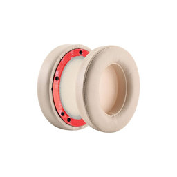 Zamjenski jastučići za uši za Beats Studio 2.0 i 3.0, Memorijska pjena + PU Koža, Bež, 1 Par