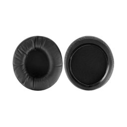 Zamjenski jastučići za uši za Beyerdynamic T5P, T70, T90, HS200, RSX700, Memorijska pjena + PU Koža, Crne, 1 Par