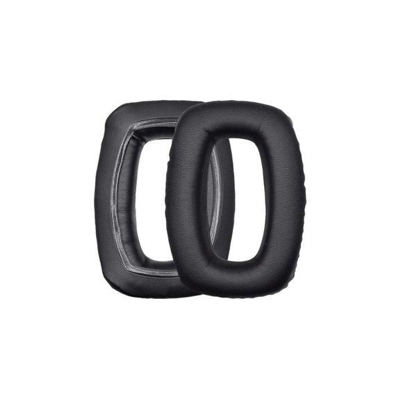 Zamjenski jastučići za uši za Beyerdynamic DT 100, DT 150, DT 190, Memorijska pjena + PU Koža, Crne, 1 Par